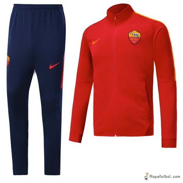 Chandal AS Roma 2017/18 Rojo Azul Marino